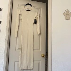 Guess high slit Sweater Dress